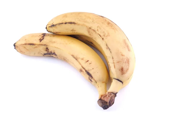 Banane Sfondo Bianco — Foto Stock