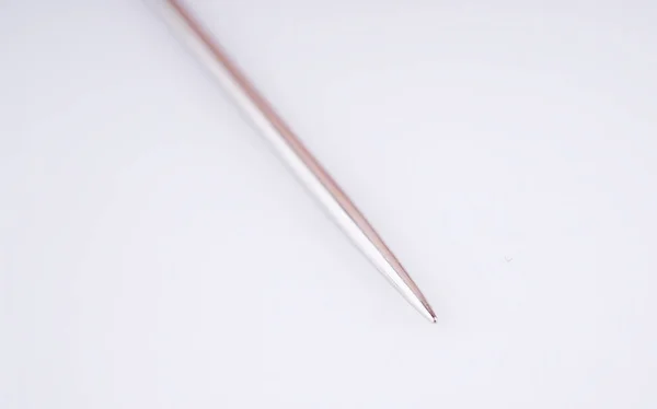 Sewing Needles White Background — Stock Photo, Image