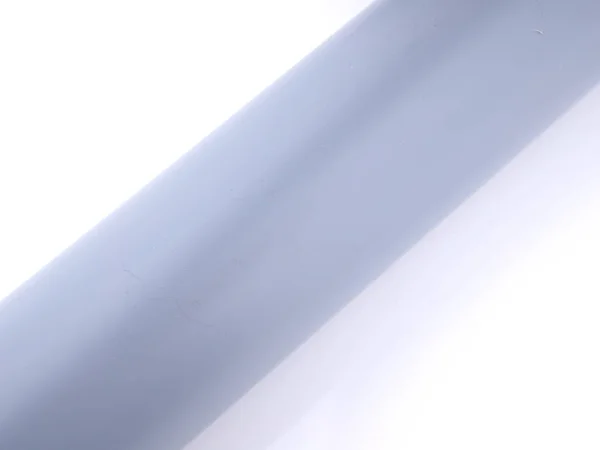 Пластиковая Труба Белом Фоне — стоковое фото