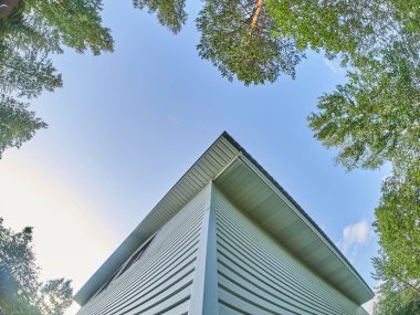 Çerçeve yapımı. beyaz kaplama