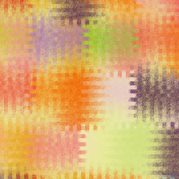 Fundo abstrato mosaico vívido com elementos quadrados coloridos — Fotografia de Stock