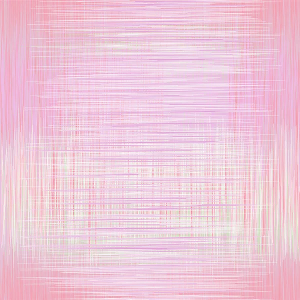 Motif sans couture avec rayures croisées grunge en pastel rose — Image vectorielle