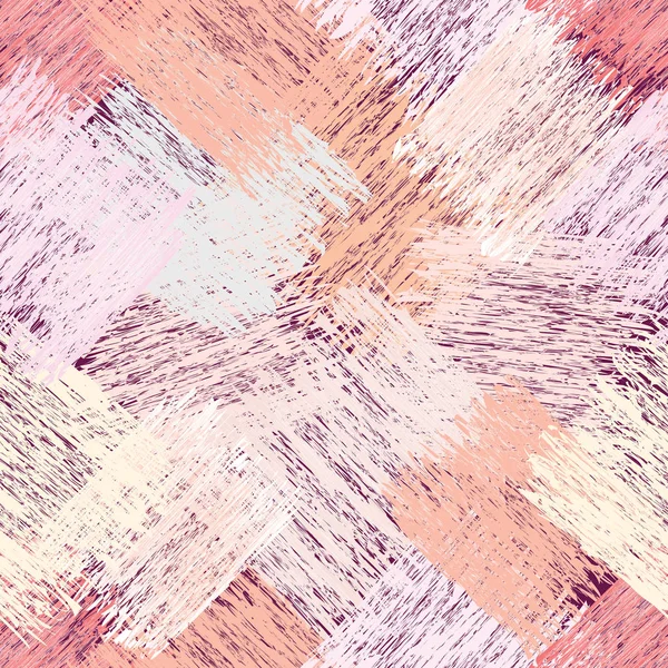 Grunge sangle rayé motif sans couture en diagonale pastel — Image vectorielle