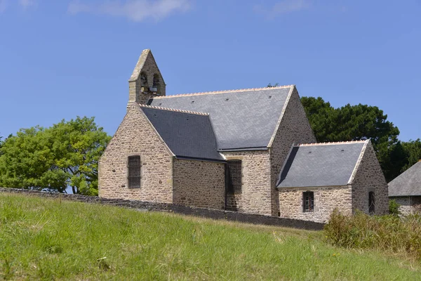 Eglise Plhrel Commune Proche Presqu Île Cap Frhel Dans Département — Photo