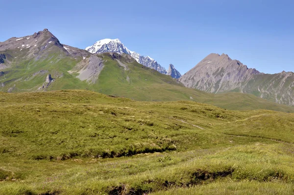 Tal Col Petit Saint Bernard Kleiner Bernardpass Region Rhne Alpes — Stockfoto