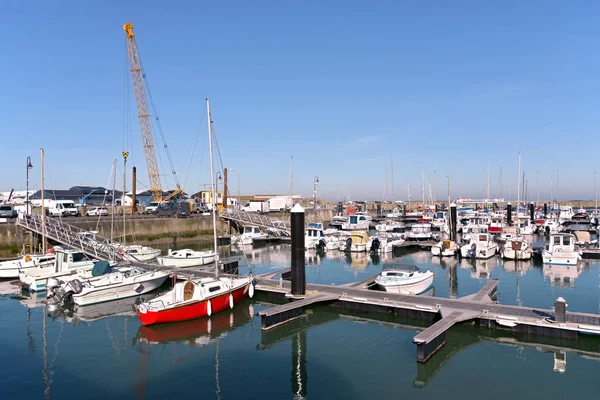 Port Herbaudire Sur Île Noirmoutier Lle Dans Département Vende Région — Photo