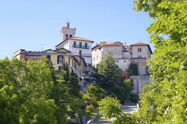 Vila Santa Maria Del Monte Uma Comuna Italiana Região Lombardia — Fotografia de Stock