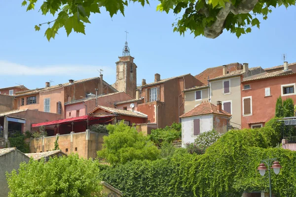 Village Roussillon Commune Française Située Dans Département Vaucluse Région Provence — Photo