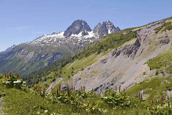 Fransa Nın Haute Savoie Bölümünde Fransız Alpleri Nde Chamonix Yakın — Stok fotoğraf