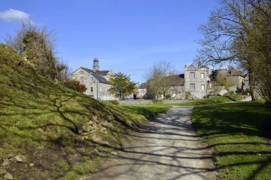 Domfront Köyü, komün Orne bölümü, Kuzeybatı Fransa'da Lower Normandy'deki / bölge