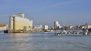 Bağlantı noktası Les Sables d'Olonne, komün Pays de la Loire bölgesi Batı Fransa Vende bölümünde panoramik fotoğraf