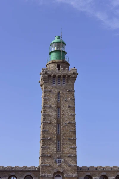 Lighthouse Famous Cap Frhel Peninsula Ctes Armor Brittany Northwestern France — Stock Photo, Image