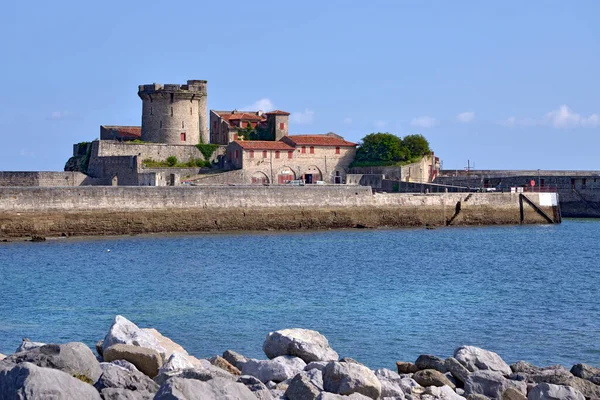 Château Socoa Qui Est Quartier Cibourre Urrugne Dans Département Des — Photo