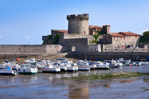 Château Port Socoa Qui Est Quartier Cibourre Urrugne Dans Département — Photo