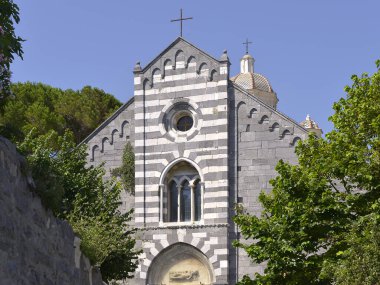 Portovenere 'deki San Lorenzo Kilisesi (İtalyanca: 