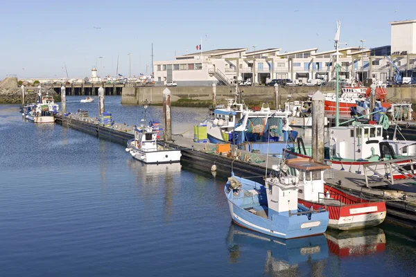 Fiskehamnen Turballe Kommun Loire Atlantique Västra Frankrike — Stockfoto