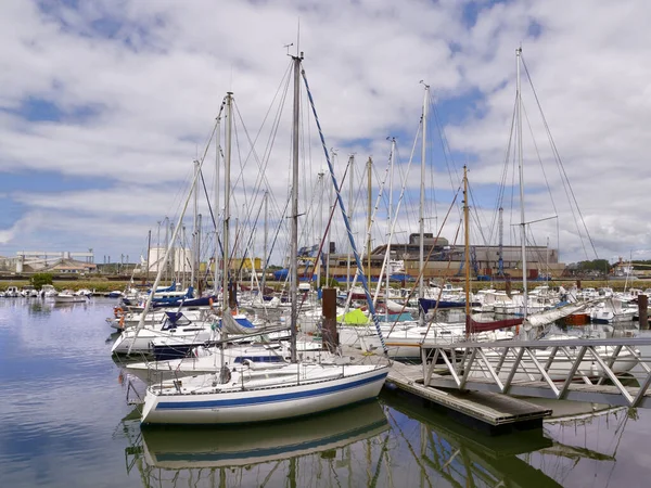 Port Bayonne Een Plaats Het Franse Departement Pyrnes Atlantiques Regio — Stockfoto