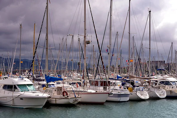 Hendaye Kikötője Pyrnes Atlantiques Megye Nouvelle Aquitaine Régió Délnyugat Franciaországi — Stock Fotó