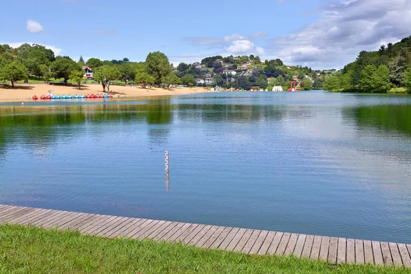 Lake Saint Sur Nivelle Den Traditionella Baskiska Provinsen Labourd Numera — Stockfoto