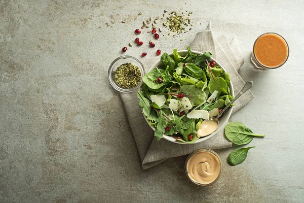 Farina di insalata sana — Foto Stock