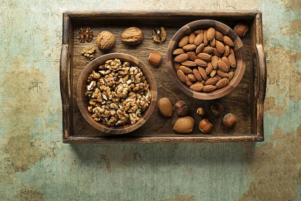 Mix van gezonde noten — Stockfoto