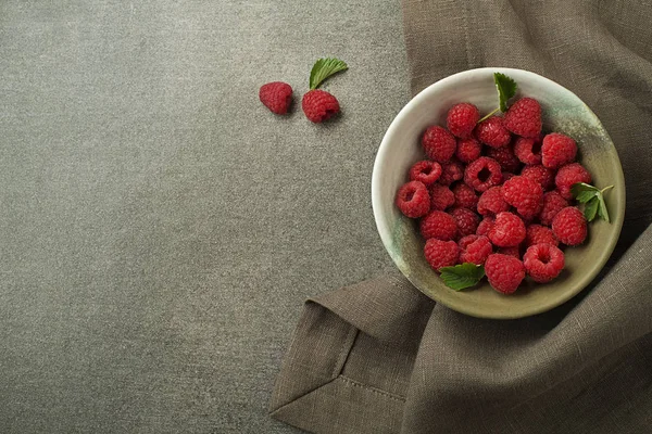 Fresh red Raspberries — Stock Photo, Image