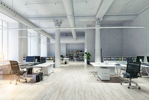 Modern ofis konferans odası iç