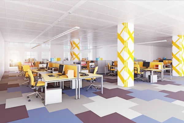 Modern ofis konferans odası iç