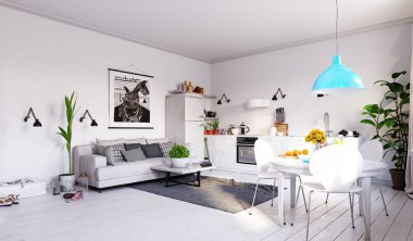 modern oturma iç tasarım.