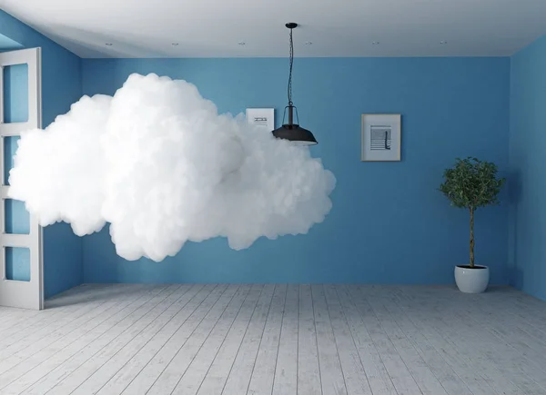 Cloud in the room. — Stock Photo, Image