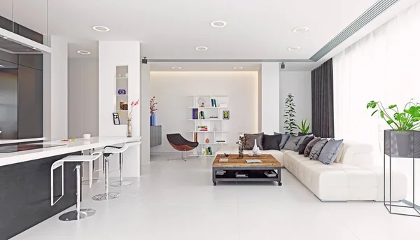 Modern living room design. — Φωτογραφία Αρχείου