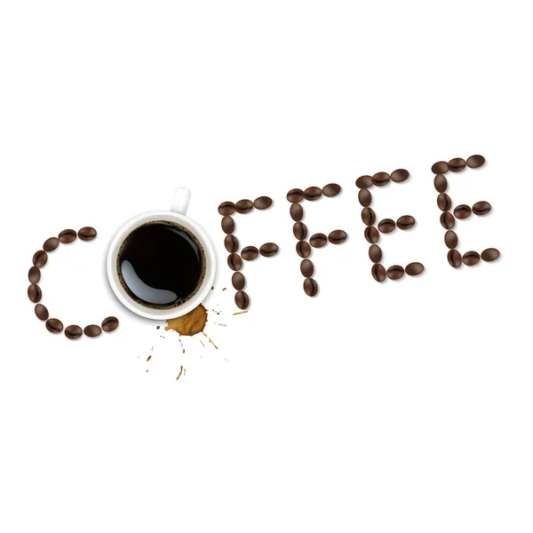 Kahve Tabak Kahve Tanecikli Beyaz Arka Planlı Mezuniyet Örgülü Vektör — Stok Vektör