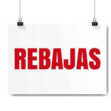 İndirimli Sancak İzole Beyaz Arkaplan Gradyan Örgü, Vektör İllüstrasyonu