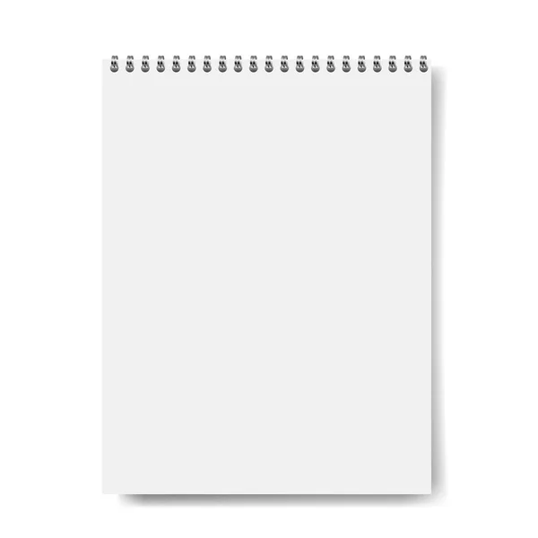 Notebook Mockup Aislado Con Malla Degradada Ilustración Vectorial — Vector de stock