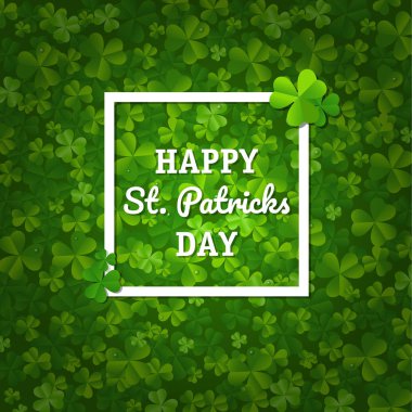 St. Patricks Yoncalarla Geçmişi Gradyan Örgü, Vektör İllüstrasyonu