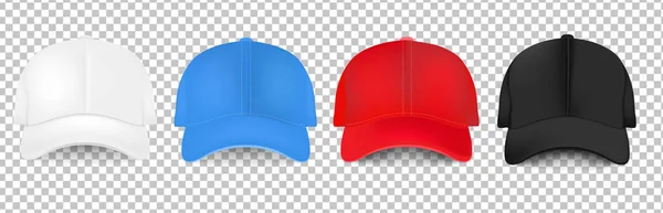 Baseball Cap Gradient Mesh Vector Illustratio — стоковий вектор