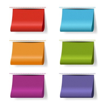 Giysilerdeki Etiket İzole edilmiş Beyaz Arkaplan Gradyan Örgü, Vektör İllüstrasyonu