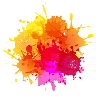 Blobs İzole Beyaz Arkaplan, Vektör İllüstrasyonlu Pankartlar Ayarlandı