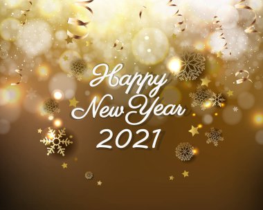 Bokeh ile Yeni Yıl Kartpostalı