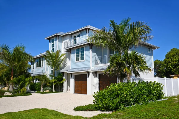 Una Hermosa Casa Florida Cerca Playa Alquiler Venta Hacer Una — Foto de Stock