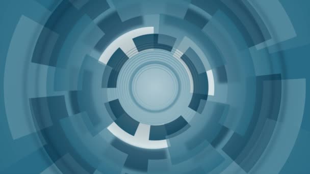 Abstract Circular Background Animation — Stock Video