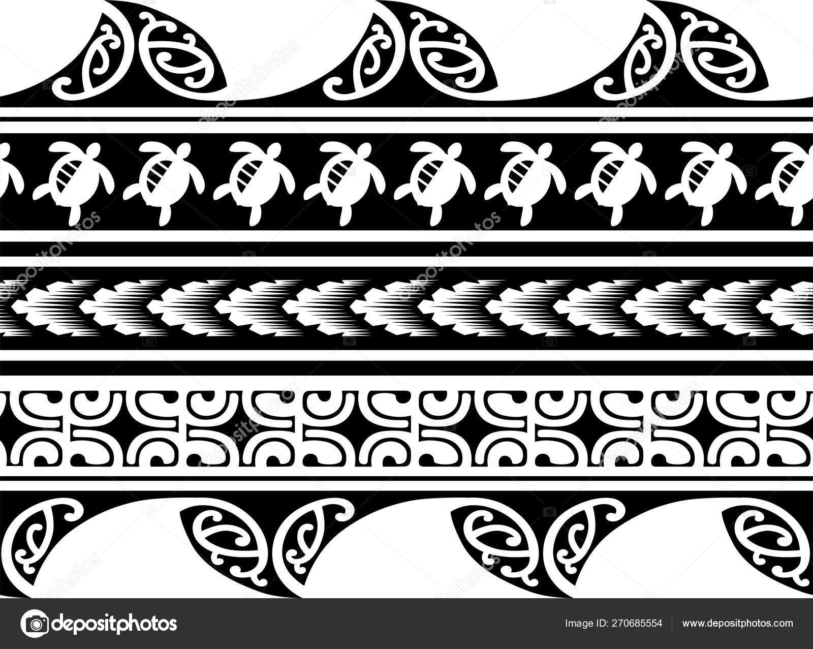 Tattoo Arm Band Tattoo Hand Band Maori Tattoo Maori Tribal Stock Vector  Image by ©1rudvi #270685554