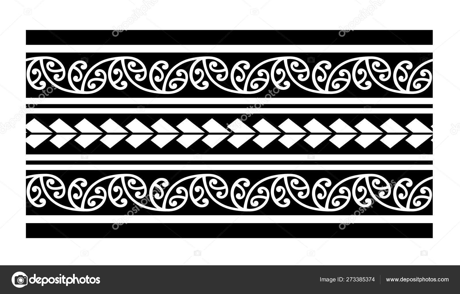Tattoo Arm Band Tattoo Hand Band Maori Tattoo Maori Tribal Stock Vector  Image by ©1rudvi #273385374