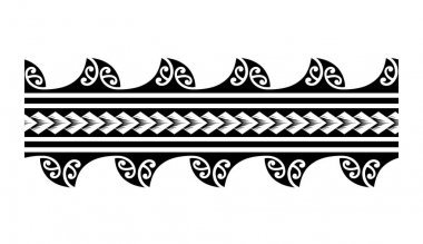 Tribal Band Tattoo Free Vector Eps Cdr Ai Svg Vector Illustration Graphic Art