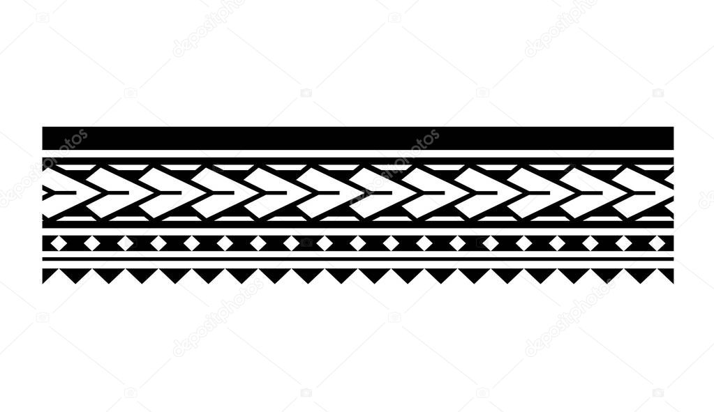 Tattoo Arm Band Tattoo Hand Band Maori Tattoo Maori Tribal Tattoo Polynesian Tattoo Design Polynesian Band Tattoo Premium Vector In Adobe Illustrator Ai Ai Format Encapsulated Postscript Eps Eps Format