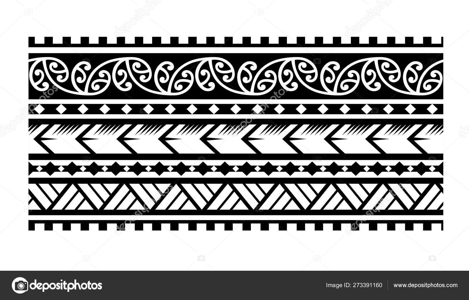 Tattoo Arm Band Tattoo Hand Band Maori Tattoo Maori Tribal Stock Vector Image By C 1rudvi