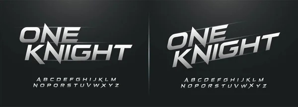 çağdaş alfabesi fontları spor. teknoloji tipografi italik yazı büyük harf. Vector Illustrator