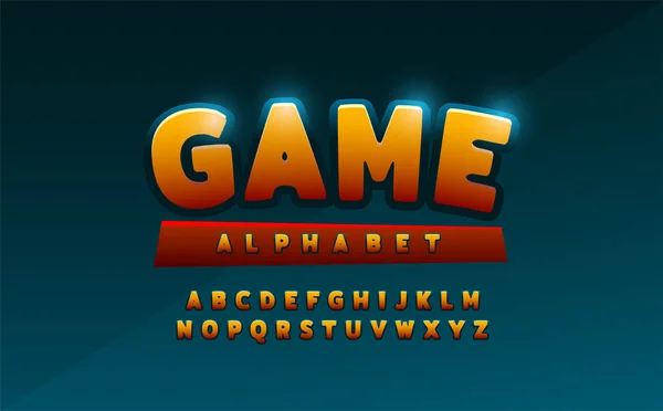 çizgi roman alfabesi yazı tipi. Tipografi komik logo tasarımları kavramı. vektör çizim