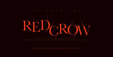 Korku filmi alfabesi yazı tipi. Cadılar bayramı logo oyun fontları için tipografi bozuk tasarım. vektör illüstrasyonu