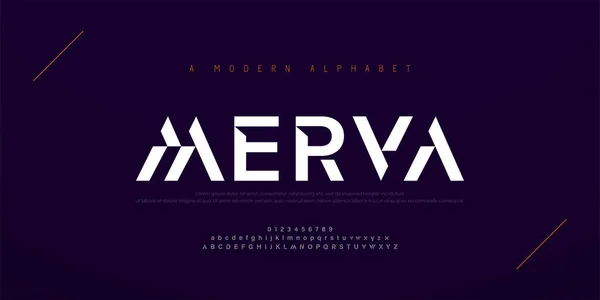 Soyut modern şehir alfabesi yazı tipleri. Tipografi sporu, basit, teknoloji, moda, dijital, geleceğin yaratıcı logo yazı tipi. vektör illüstrasyonu